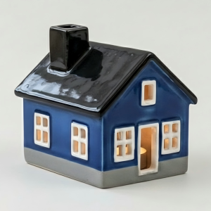Greenland Ceramic House Tealight Holder - Make Greenland Great Again