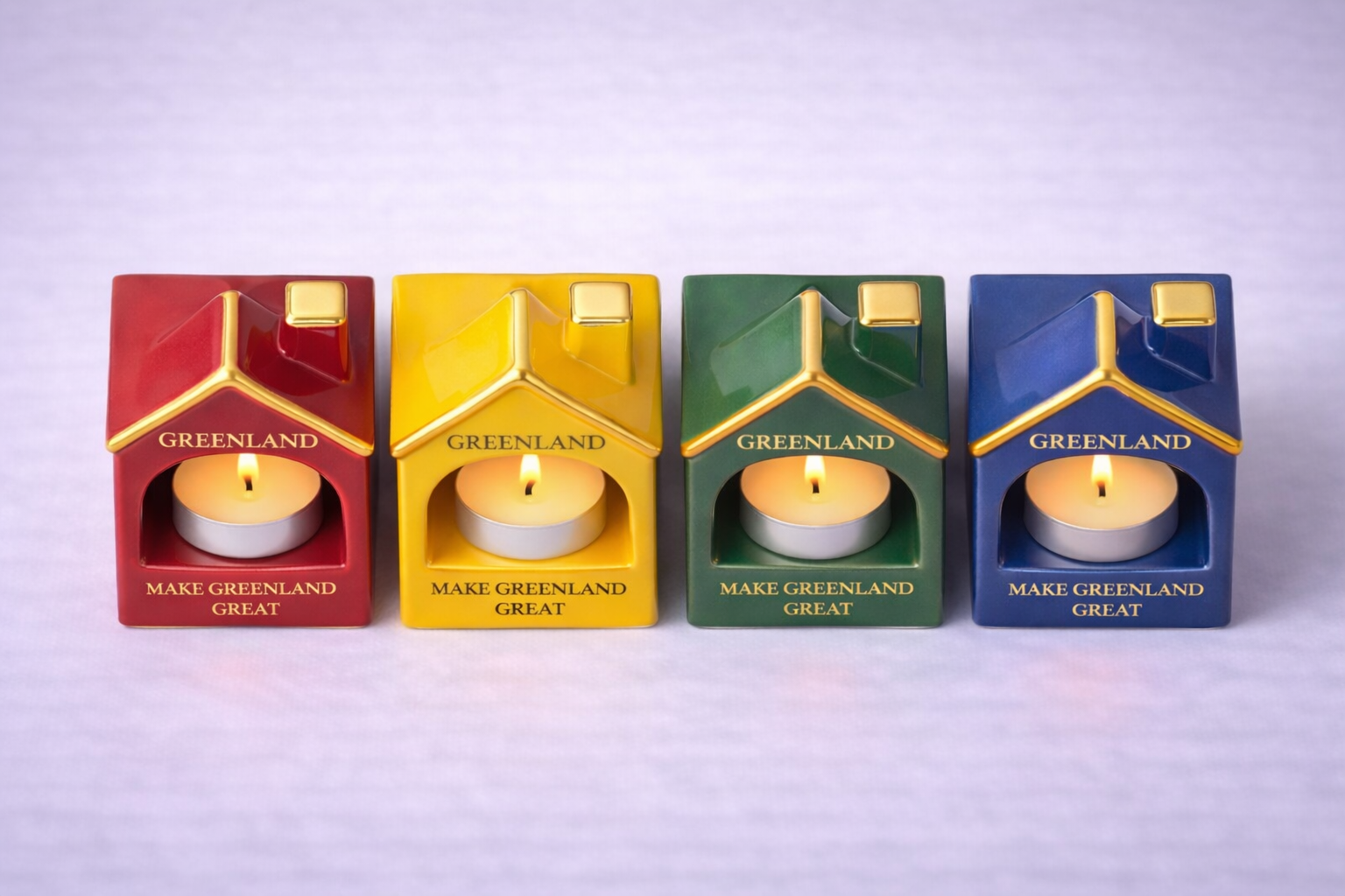 Greenland Ceramic Tealight House – The Great North | Limited Edition Nordic Home Decor Candle House - Image 3