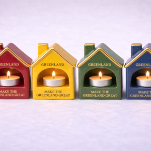 Greenland Ceramic Tealight House – The Great North | Limited Edition Nordic Home Decor Candle House