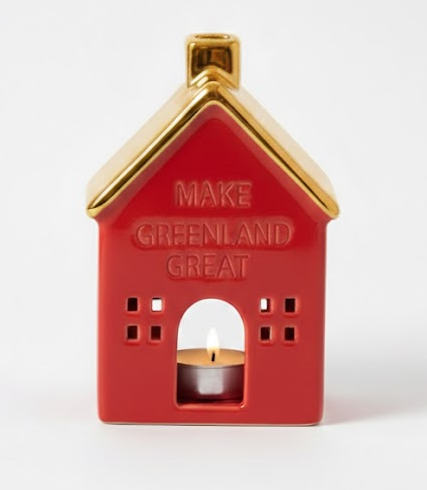 Limited Edition “Make Greenland Great” Ceramic House Candle Holder – Batch Pre-Order 2026 - Image 8