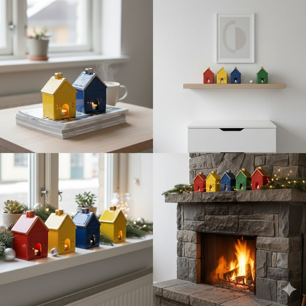 Limited Edition “Make Greenland Great” Ceramic House Candle Holder – Batch Pre-Order 2026 - Image 3