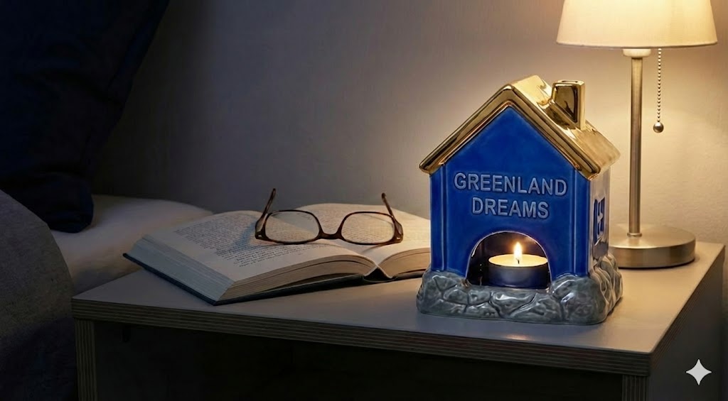 Greenland Sunrise Ceramic House Tealight Holder – Illuminated with Warmth and Charm - Image 4